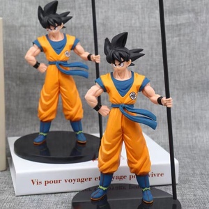 (Dropshipping de un solo artículo) Figura de acción de PVC de Son <span class=keywords><strong>Goku</strong></span> <span class=keywords><strong>Super</strong></span> Saiyan con bastón, edición del 20 aniversario de <span class=keywords><strong>Black</strong></span> <span class=keywords><strong>Goku</strong></span> - Product Image 1