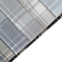 Tissu de rideau en lin texturé, aspect lin, gamme de matériaux fiables pour la vente au détail, atelier et commandes en gros