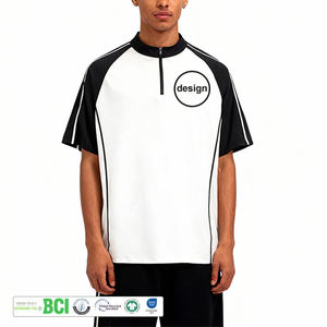 Conjunto de Camiseta Polo con Logotipo Personalizado, Manga Corta, Ropa Deportiva Versátil para el Trabajo, Conjunto Casual de Verano 2025 para Hombre - Product Image 1