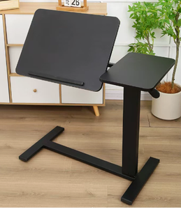 <span class=keywords><strong>Bureau</strong></span> d'ordinateur portable réglable en hauteur avec vérin à gaz, ergonomique, moderne, en métal, pour l'école et le <span class=keywords><strong>bureau</strong></span>, collection 2024, en promotion - Product Image 2