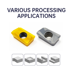 Đầu tiện cacbua cao cấp APMT1135PDER APMT1604PDER |   Chế phẩm có chỉ số cấp liệu cao |   Cắt kim loại CNC cho thép titan hàng không vũ trụ - Product Image 5