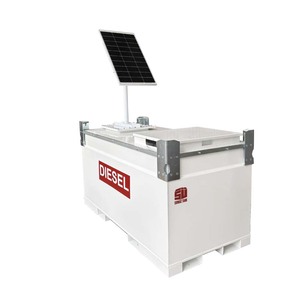 Stationärer Dieselkraftstofftank mit Solarpanel Kohlenstoffstahl-Pumpe UL142-Zertifiziert für USA/Kanada - Product Image 6