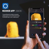 Neewer 18 Scènes Lumière LED RVB pour Photo, Audio, Vidéo, Streaming en Direct, 2900K-7000K, Lumière de Jeu