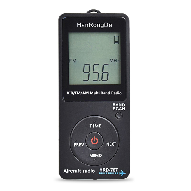 Easy to Carry Camping & Hiking Automatic Full Scan Air/Fm/Am 3 Band Pocket Portable Radio