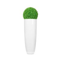 Pots et jardinières en fibre de verre personnalisés, motif carré, pour la décoration des plantes d'extérieur et d'intérieur
