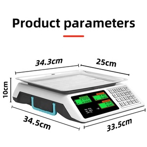 High Quality LCD Digital 40kg <strong>Electronic</strong> Food <strong>Weighing</strong> Digital <strong>Counting</strong> <strong>Scale</strong> for Supermarket Household - Product Image 5
