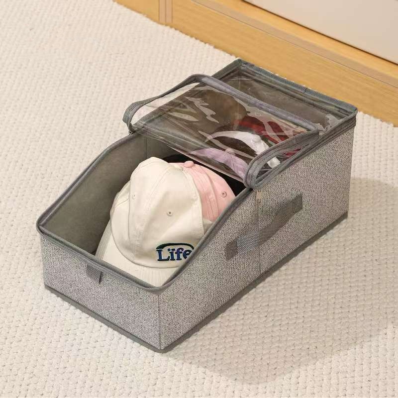 Grey with lid