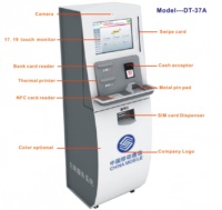 Mesin Pembayaran Kios Layar Sentuh 19 Inci dengan Dispenser Kartu SIM, Fungsi SDK, dan Dukungan Multi-OS