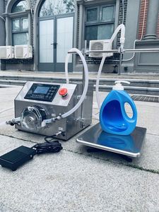 Bomba Peristáltica Resistente a Ácidos y Álcalis, Máquina de Llenado Cuantitativo Semiautomática a Prueba de Líquidos para Pegamento, Solventes Químicos - Product Image 6