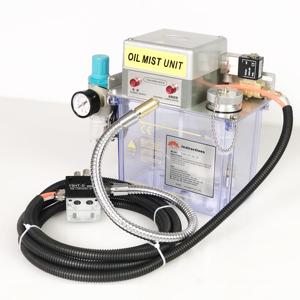 Bomba de refrigerante Niebla de aceite Pulverizador de enfriamiento de corte de metal DC24V AC220V 2 litros PLC Aceite Aire controlado por separado - Product Image 1