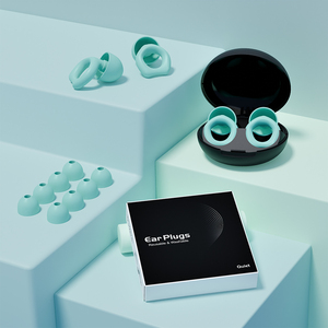 Bouchons d'oreilles en silicone 28 <span class=keywords><strong>dB</strong></span>, protection auditive haute fidélité, réduction du bruit, réutilisables, pour le sommeil et le tir - Product Image 3