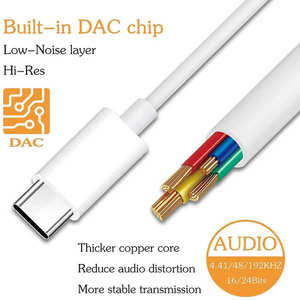 Fernouveauté 3.5 — <span class=keywords><strong>adaptateur</strong></span> USB pour casque <span class=keywords><strong>audio</strong></span>, Type C à 3.5mm, câble <span class=keywords><strong>audio</strong></span> - Product Image 4