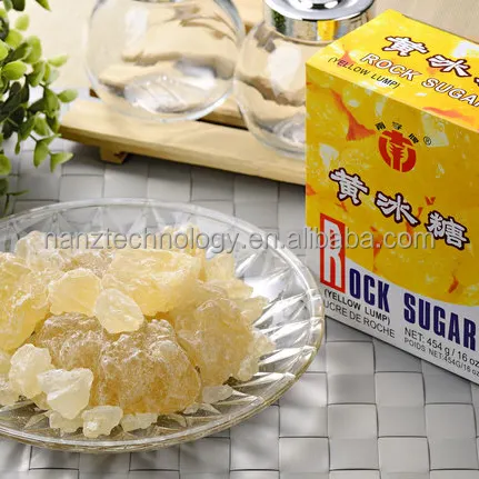 Rock Candy Cane sugar 300gram/400 gram/ 25kg Bulk package Brown Sugar
