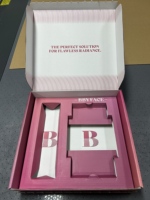 Caja de Envío Ecológica Impresa Personalizada, Embalaje Cosmético Corrugado, Caja Corrugada con Acabado UV e Inserto Desprendible