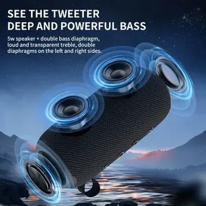 Top Quality Audio Speakers Fabric Music Player Waterproof 2023 New Portable Speaker Wireless With Tf Usb Fm Aux Flip 6 Max