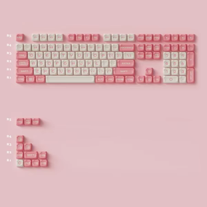 คีย์แคป <span class=keywords><strong>AKKO</strong></span> ลายหมีซากุระ 122 ปุ่ม โปรไฟล์ OEM คีย์แคปแบบซับลิเมชั่นน่ารัก สำหรับคีย์บอร์ดแบบกลไก - Product Image 2
