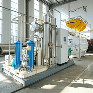 อุปกรณ์คุณภาพสูงสำหรับการผลิต CO2 800 กก./ชม. โมดูลแยกก๊าซคาร์บอนไดออกไซด์จากการสังเคราะห์แอมโมเนียสำหรับโรงงานเหล็ก - Product Image 1