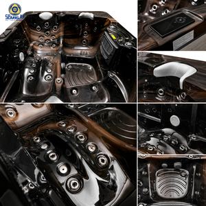 Personnalisation <span class=keywords><strong>de</strong></span> marque propre, Spa 3 personnes, CE CB UKCA SAA IEC ISO, Support complet <span class=keywords><strong>de</strong></span> l'usine source, Baignoire à remous avec jets - Product Image 2