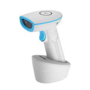 Lecteur de codes-barres 2D sans fil NETUM HS3250 avec base de charge, <span class=keywords><strong>Bluetooth</strong></span> 2.4G, USB, lecteur de codes <span class=keywords><strong>QR</strong></span> pour les points de vente et les entrepôts - Product Image 1