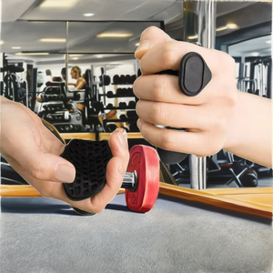 Gants de musculation ergonomiques en silicone antidérapants légers pour adultes, pour exercices de doigts, entraînement en salle de sport, tirage de poids - Product Image 2