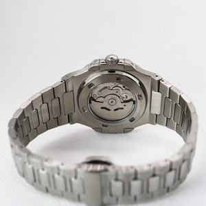 Novedades 2026 Business Water Resistance Blue Hollowed Out NH38 Movement <b>Mechanical</b> <b>Watch</b> Custom Made <b>Watches</b> With Logo - Product Image 4