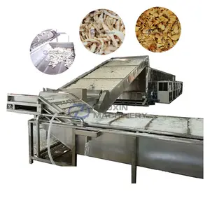 Máquina secadora de verduras completamente automática comercial, secadora de frutas, máquina para hacer patatas fritas, Máquina secadora de patatas en rodajas