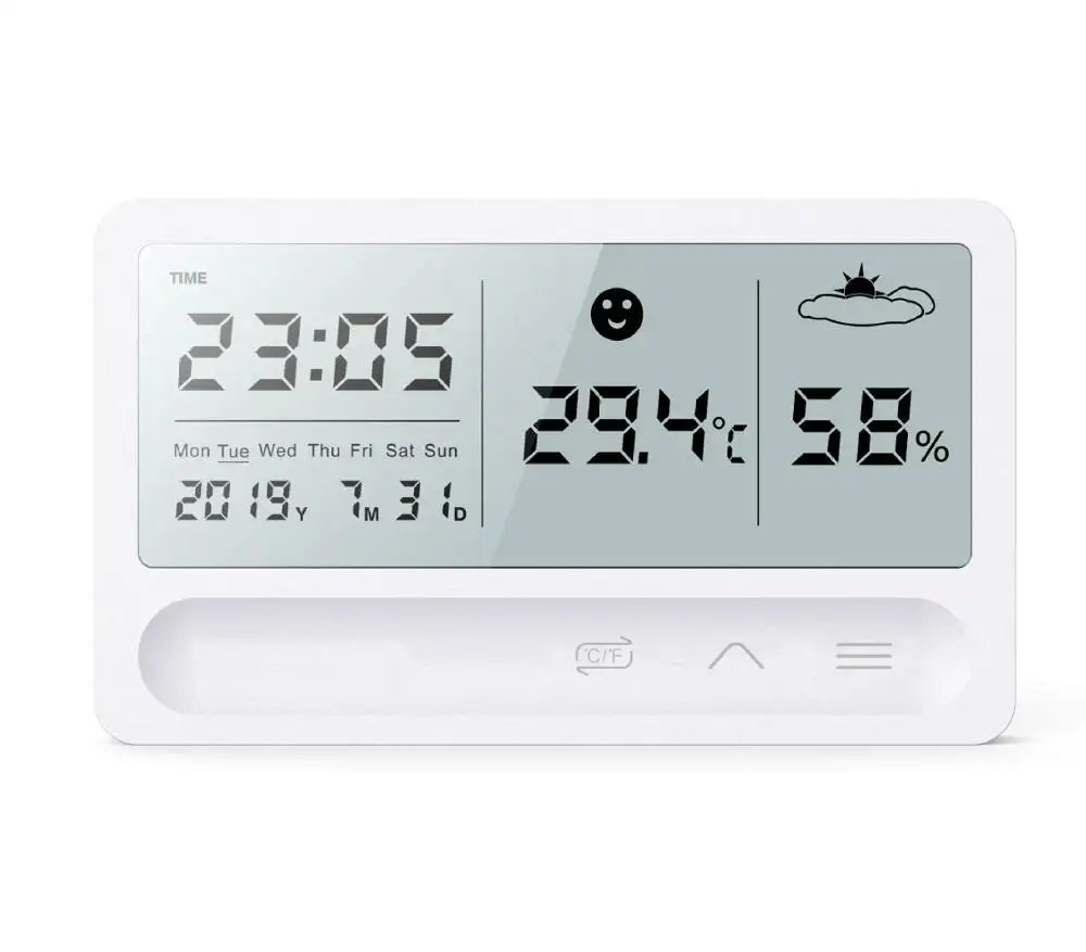 LCD Digital Thermometer Hygrometer Meter VHT21