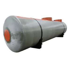 5,000-38,000 Liters Double Walled Diesel Fuel Underground Tank for Fuel Station