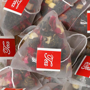 Mélange sachet de thé Triangle sachet de thé pyramide sac noir saveur coréenne thé liquide pour tasse de glace <span class=keywords><strong>Fuze</strong></span> pêche Rose saveur thé glacé sans sucre - Product Image 2