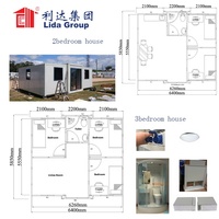 Conteneur plat modulaire d'atelier, conteneur pour maison, ou atelier, personnalisé