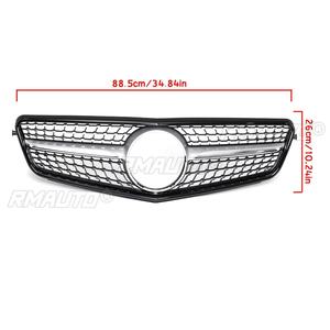Parrilla Delantera para Automóvil Estilo Diamante C300 W204, Parrilla Deportiva para Mercedes Benz Clase C W204 C180 C200 C300 2008-2014 - Product Image 6