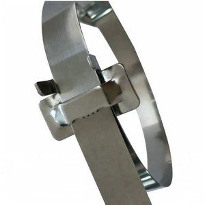 304 acier inoxydable câble boucle aile joints devoir dent serrure acier inoxydable <span class=keywords><strong>bande</strong></span> boucle - Product Image 4