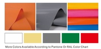 Rouleau de tissu vinyle imperméable et ignifuge 0,9/1,0/1,2 mm, rouleau de bâche enduite de PVC pour portes rapides industrielles à enroulement rapide