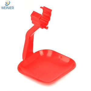 Nuova Ciotola in Plastica per l'Alimentazione di Pollame e Quaglie, Abbeveratoio per Polli e Piccioni, Attrezzatura per l'Allevamento <span class=keywords><strong>Animale</strong></span> - Product Image 2