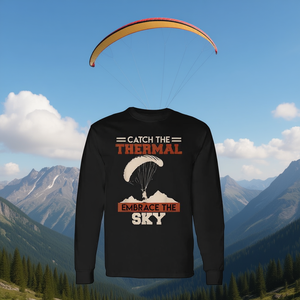 Camiseta de manga larga Paraglider Catch The Thermal Embrace The Sky - Product Image 3