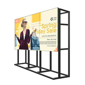 LCD-Videowand <span class=keywords><strong>65</strong></span> 3 × 3 4 K <span class=keywords><strong>HD</strong></span> digitale Werbetafel <span class=keywords><strong>LED</strong></span>-Digitalschilder und Wanddisplay für inneneinwände willkommensdisplay - Product Image 1