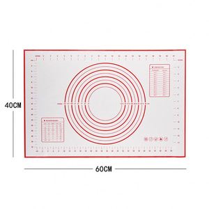 Rouleau à pâtisserie en acier inoxydable avec logo personnalisé, épaisseur réglable, pour usage domestique, avec tapis en silicone pour la pâtisserie - Product Image 4