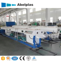 Machine d'extrusion de tuyaux en PVC, équipement de descente en plastique, ligne de Production de tuyaux de filetage en PVC