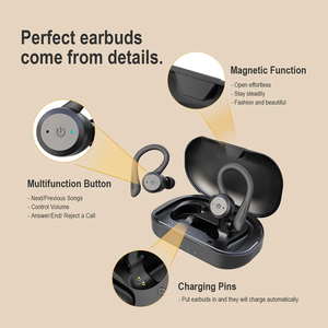 Fones de Ouvido <span class=keywords><strong>Bluetooth</strong></span> TWS Esportivos Sem Fio à Prova D'água IPX7 para Natação e Jogos 2026 - Product Image 5