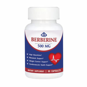 Suplemento Metabólico para Adultos OEM, Refuerzo Inmunológico, Salud Cardíaca, Cápsulas de Berberina de Alta Calidad, 60 Cápsulas, Extractos Herbales - Product Image 3