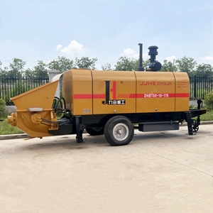 Pompes à béton électriques JIUHE, moteur diesel, différentes capacités de pompage, pompe à béton sur remorque au meilleur <span class=keywords><strong>prix</strong></span>, 40-100 m³ - Product Image 3