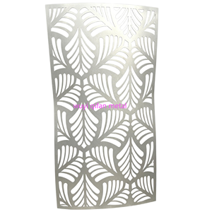 Panneaux décoratifs en métal découpés au laser pour cloisons de séparation et revêtements de façade - Product Image 4