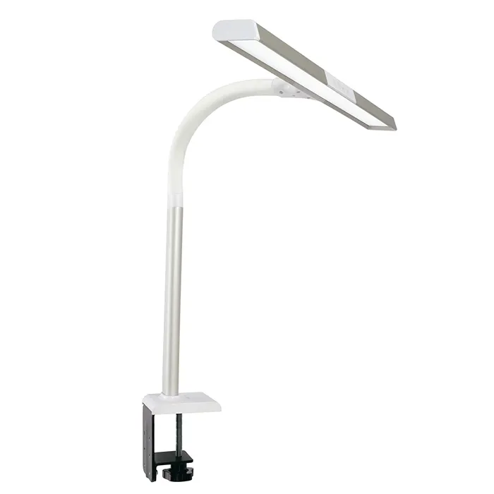 Work office reading light adjustable led cilp study desk table perform led clamp lamp clip with clamp led 3 color modes