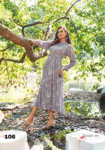 Top Quality Digital <b>Rayon</b> <b>Viscose</b> <b>Fabric</b> Women Kurti for Wedding and Festival Wear From Indian Exporter - Product Image 4