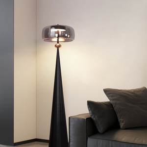 โคมไฟตั้งพื้นสไตล์มินิมอลอิตาลี โคมไฟแก้วระดับไฮเอนด์ หรูหรา เหมาะสำหรับห้องนั่งเล่น วางข้างโซฟา ติดผนัง แนวตั้ง ใช้ในห้องนอน ให้แสงสว่างแบบสร้างบรรยากาศ - Product Image 2