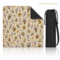 Tapis de Mahjong en Jacquard de Luxe Moderne avec Bordures Renforcées et Sac de Rangement – OEM, Marque Privée, Image Personnalisée Disponible, Vente en Gros pour le Poker
