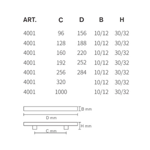 Barre en T creuse en acier inoxydable Offre Spéciale quincaillerie de meubles de chambre à coucher poignées d'armoire et boutons d'accessoires de tiroir pour la cuisine - Product Image 5