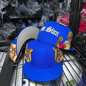 Gorra de Béisbol Unisex Ajustable de 6 Paneles de Algodón con Cierre a Presión, Bordado 3D del Equipo Americano, <span class=keywords><strong>Gorras</strong></span> MLBing para Deportes de Playa - Product Image 2