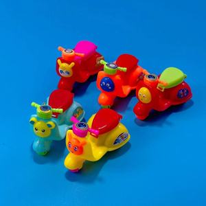 Triciclo de juguete con retroceso, mini motocicleta simulada para niños, juguetes al por mayor para vendedores ambulantes, procedentes de tiendas de dólar. - Product Image 3