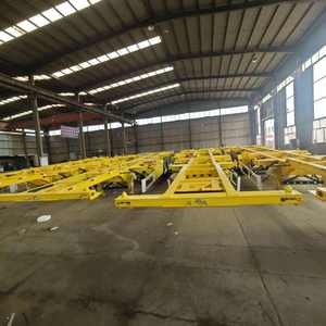 2 Axle 3 Axle 20Ft 40 Ft 30T 60T Container <b>Trailer</b> Chassis Skeleton Semi <b>Trailer</b> - Product Image 3